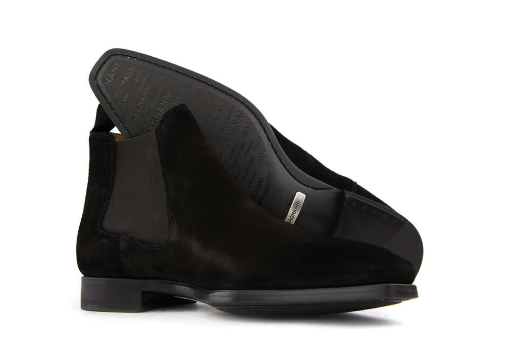 Magnanni Shaw II Chelsea Crostidifu Bruin Suede