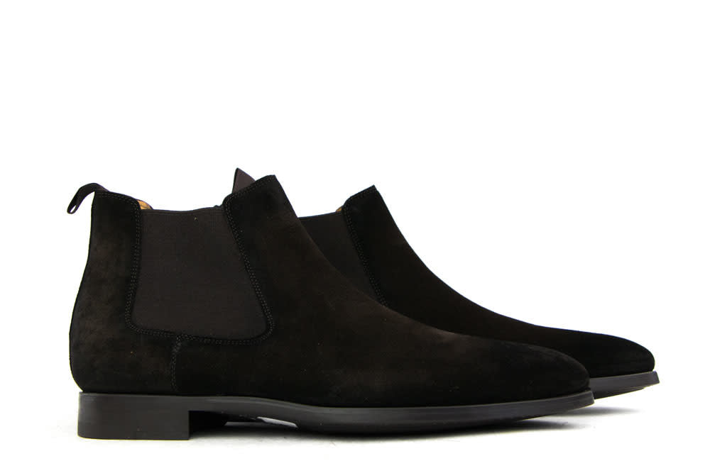 Magnanni Shaw II Chelsea Crostidifu Bruin Suede