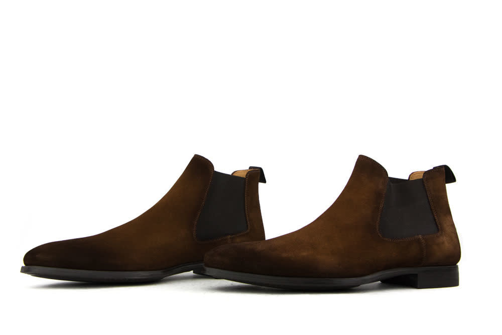 Magnanni Shaw II Chelsea Crostidifu Cognac Suede