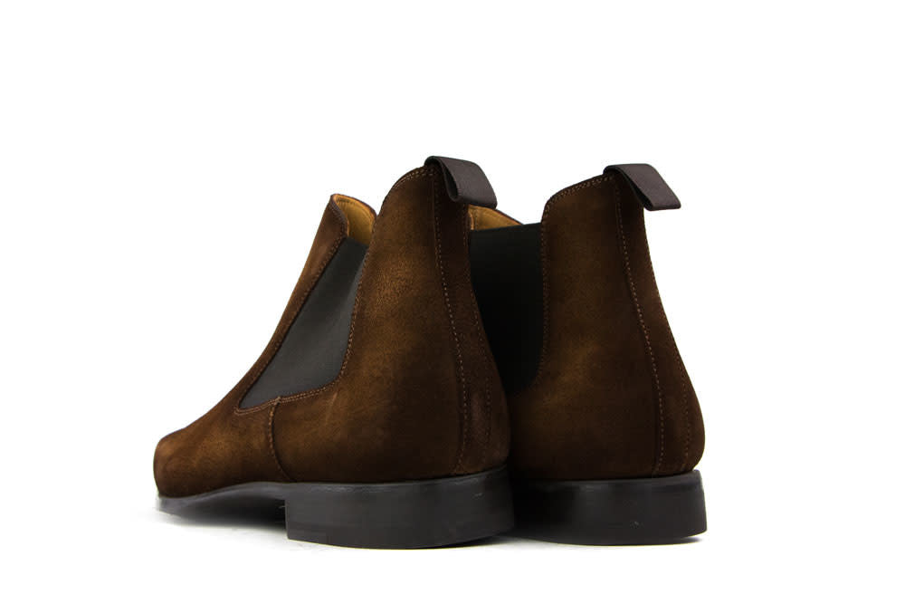 Magnanni Shaw II Chelsea Crostidifu Cognac Suede