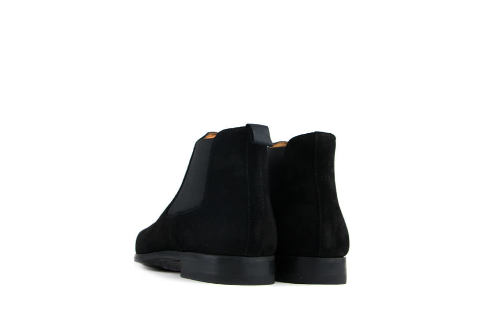 Magnanni Chelsea Boots Zwart Shaw II Crosta