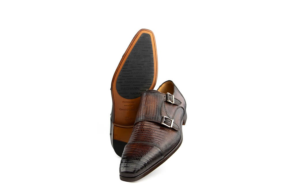 Magnanni Gesp Mid Brown Tjulington