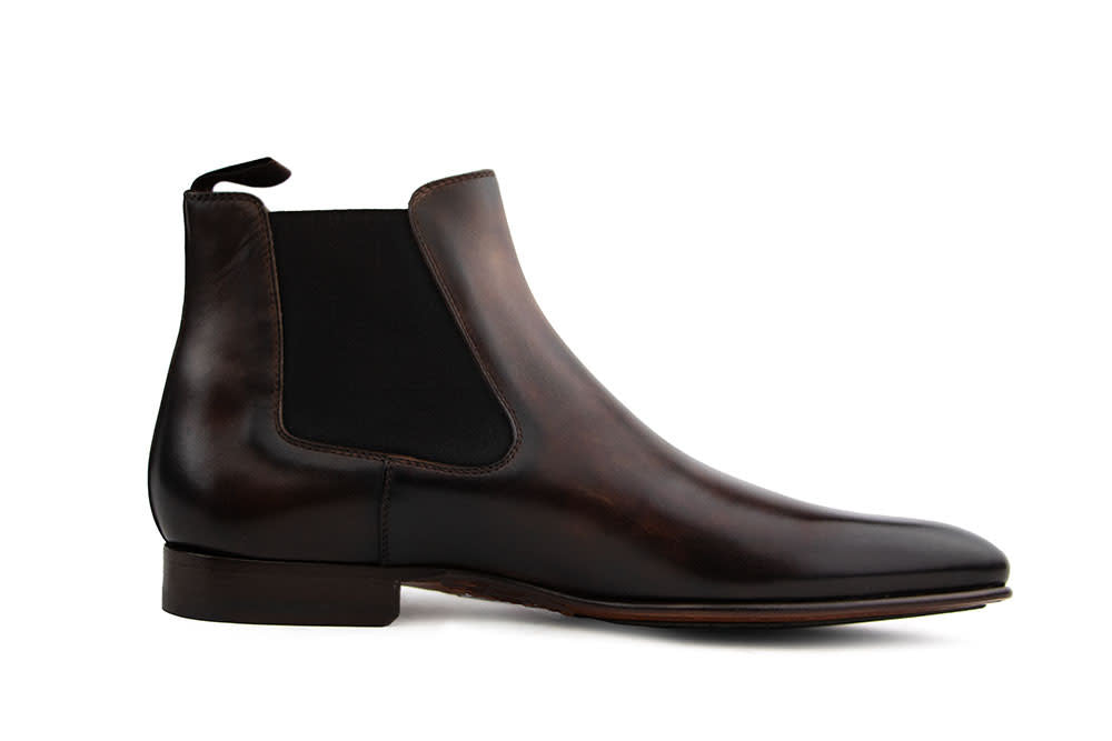Magnanni Chelsea Boots Caspe Tabaco Cacao Wind Crostidifu