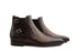 Magnanni Chelsea Cacao Mid Brown Grab.Alligator