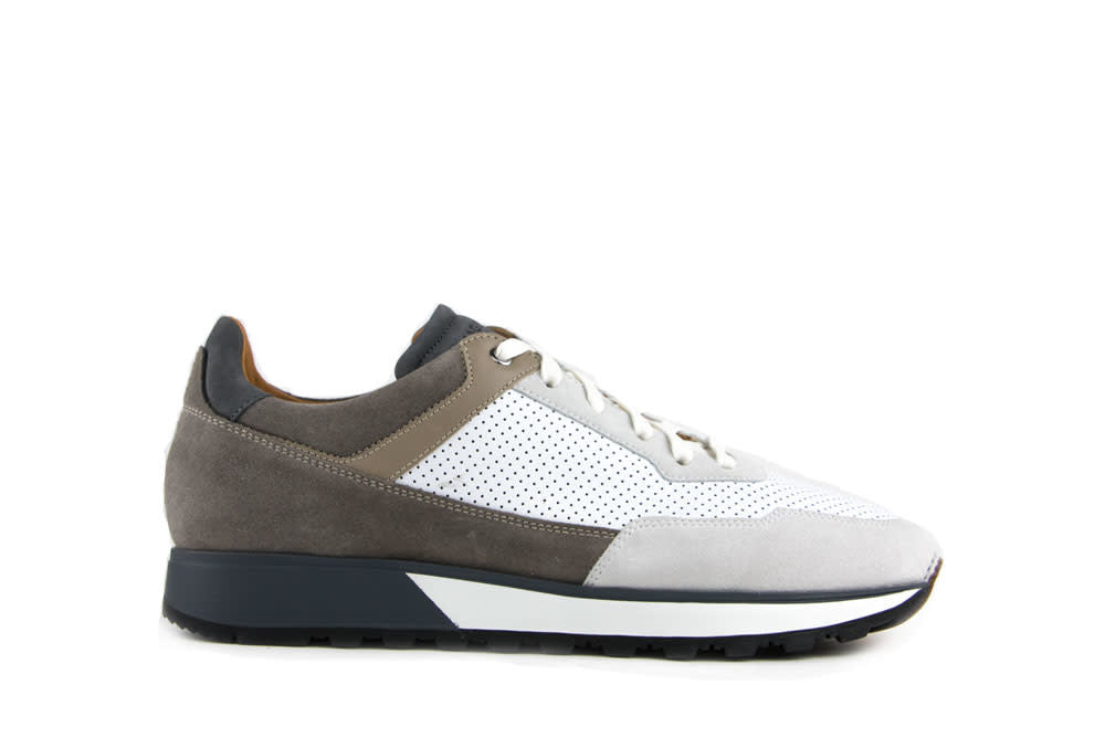 Magnanni Sneakers Mugron Wit Crosta Tierra