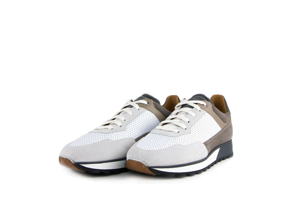 Magnanni Sneakers Mugron Wit Crosta Tierra