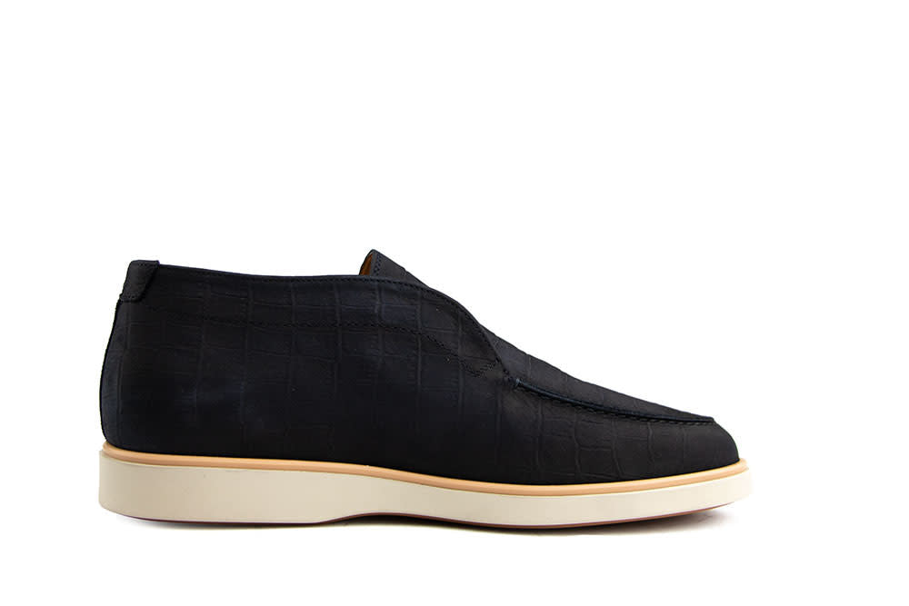 Magnanni Hoge Loafer Navy Grab. Lousiana