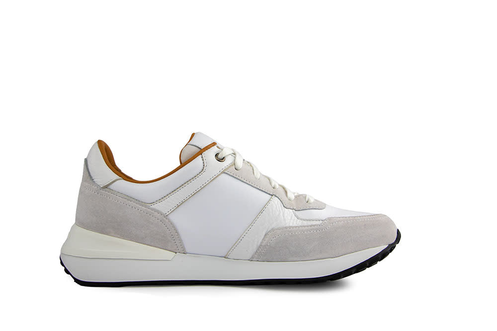 Magnanni Sneaker White Crosta Rugo Bowen