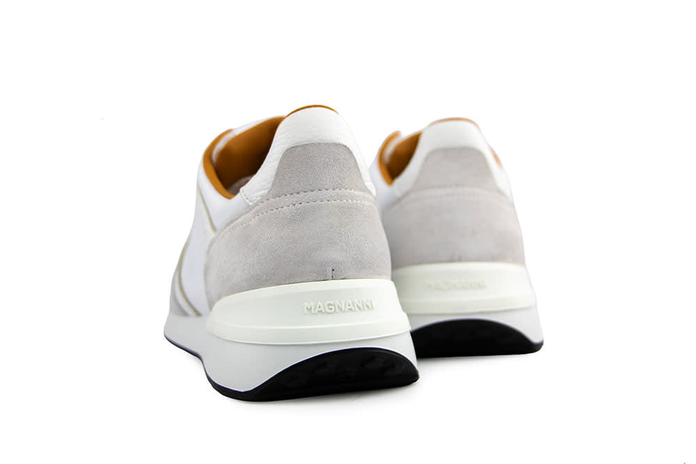 Magnanni Sneaker White Crosta Rugo Bowen