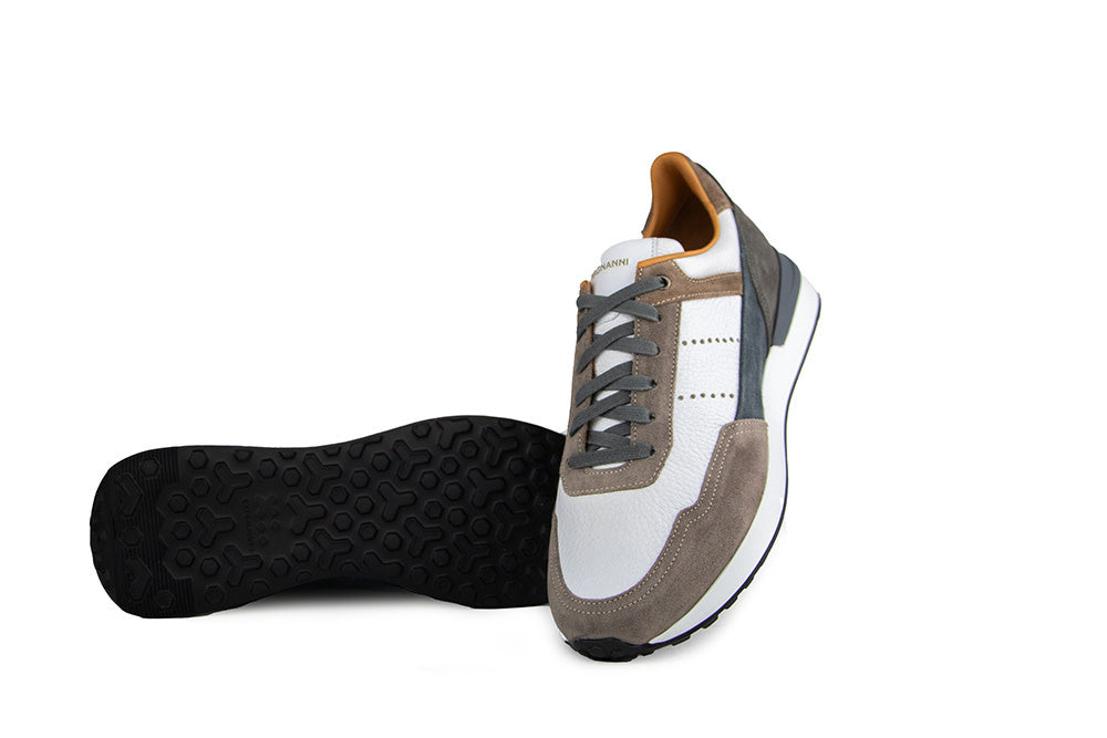 Magnanni Sneaker Tierra Crosta White Rugo