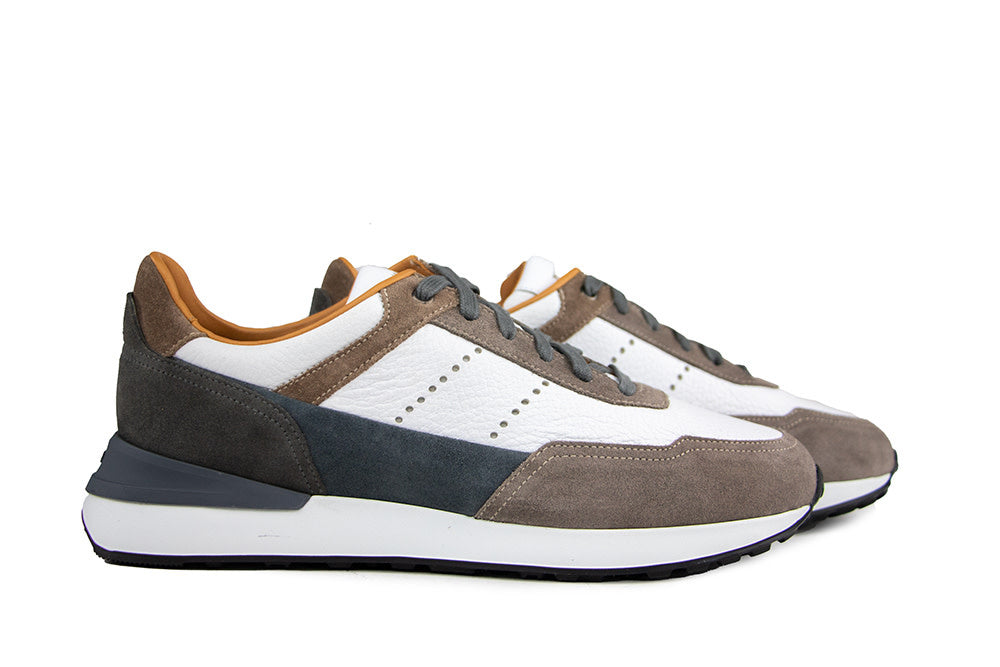 Magnanni Sneaker Tierra Crosta White Rugo