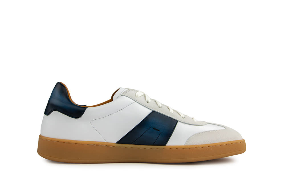 Magnanni Sneaker Primera Crosta White Navy