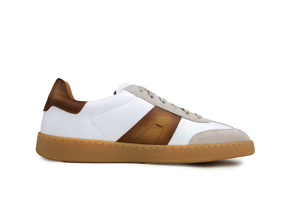Magnanni Sneaker Primera Crosta Bone Bowen White