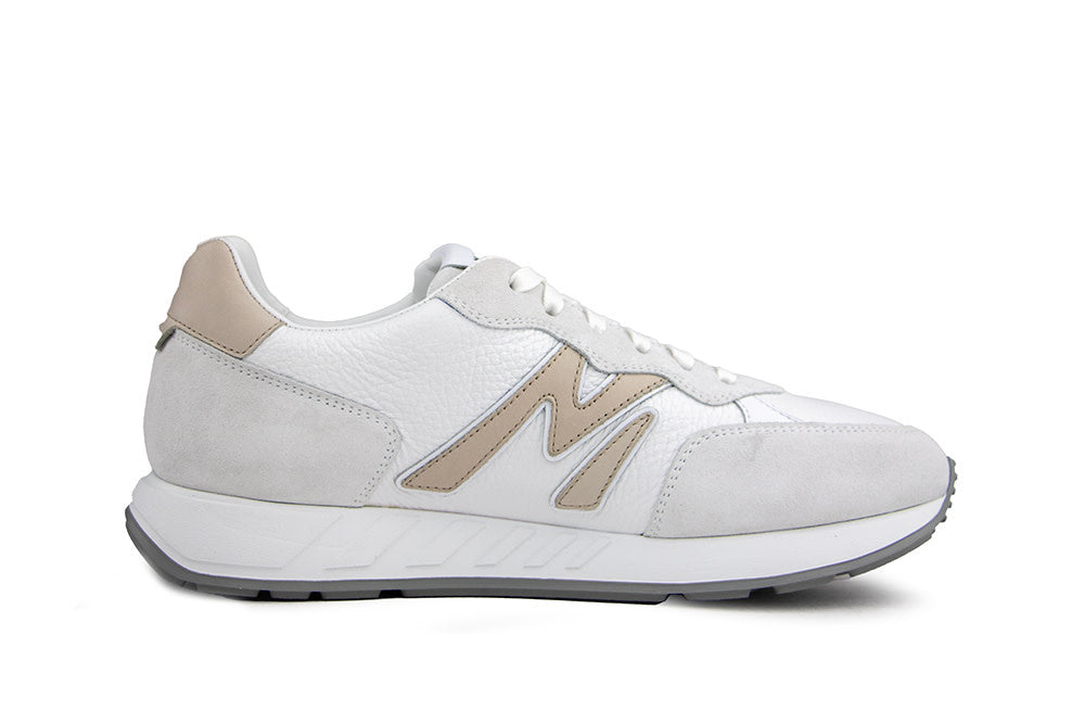 Magnanni Sneaker Yoki White Crosta Rugo