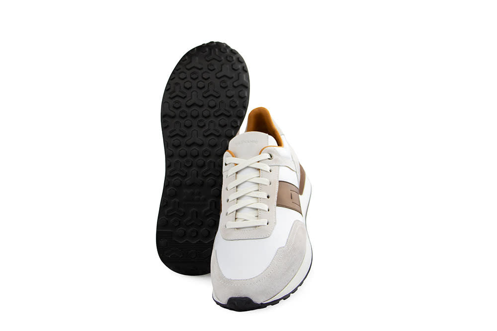 Magnanni Sneaker White Crosta Bolty Leno