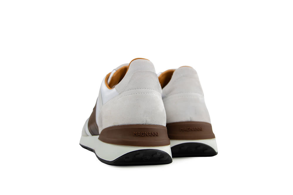 Magnanni Sneaker White Crosta Bolty Leno