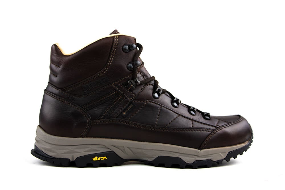 Meindl Hoge Veterschoenen Donkerbruin Chiasso Identity