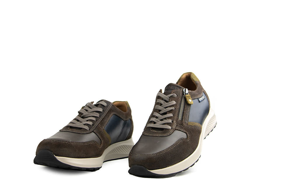 Mephisto Sneaker Dino Walnut Old Velours