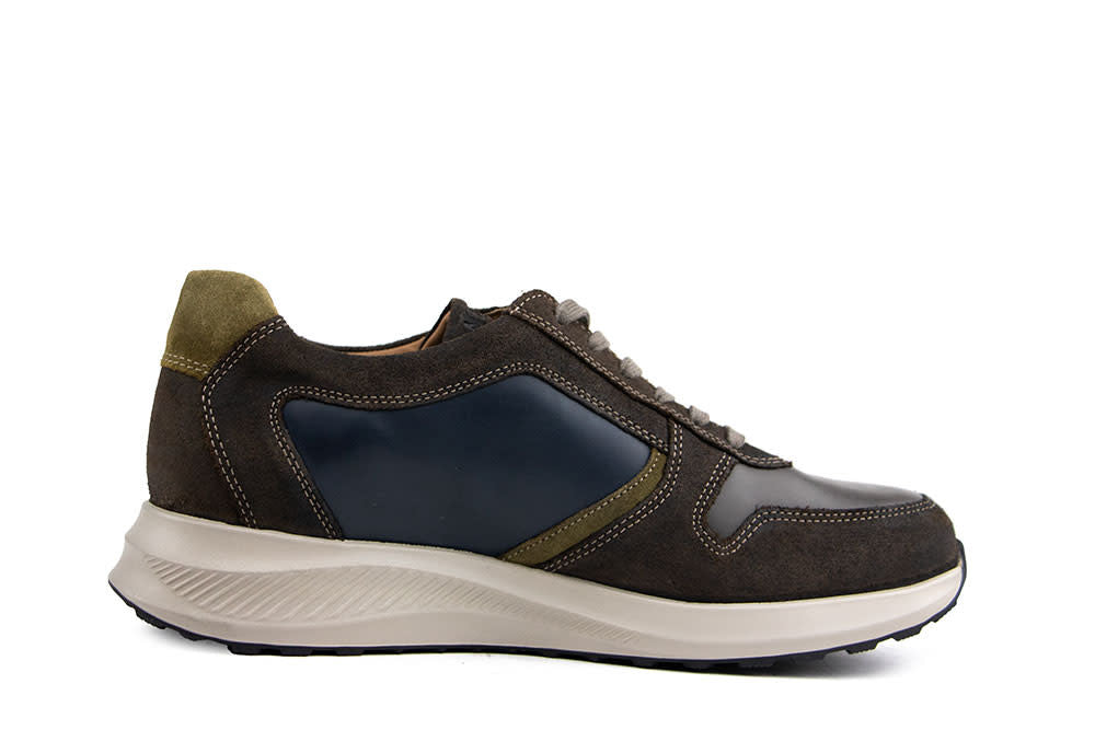 Mephisto Sneaker Dino Walnut Old Velours