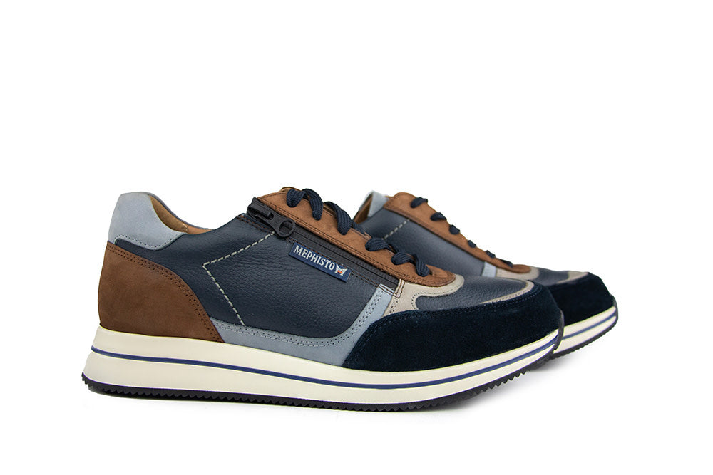 Mephisto Sneaker Gilford Blue