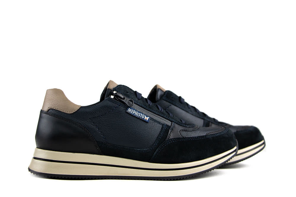 Mephisto Sneaker Gilford Blue