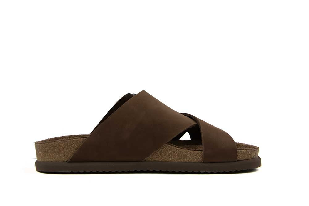 Mephisto Slipper Nordine Dark Brown Scratch