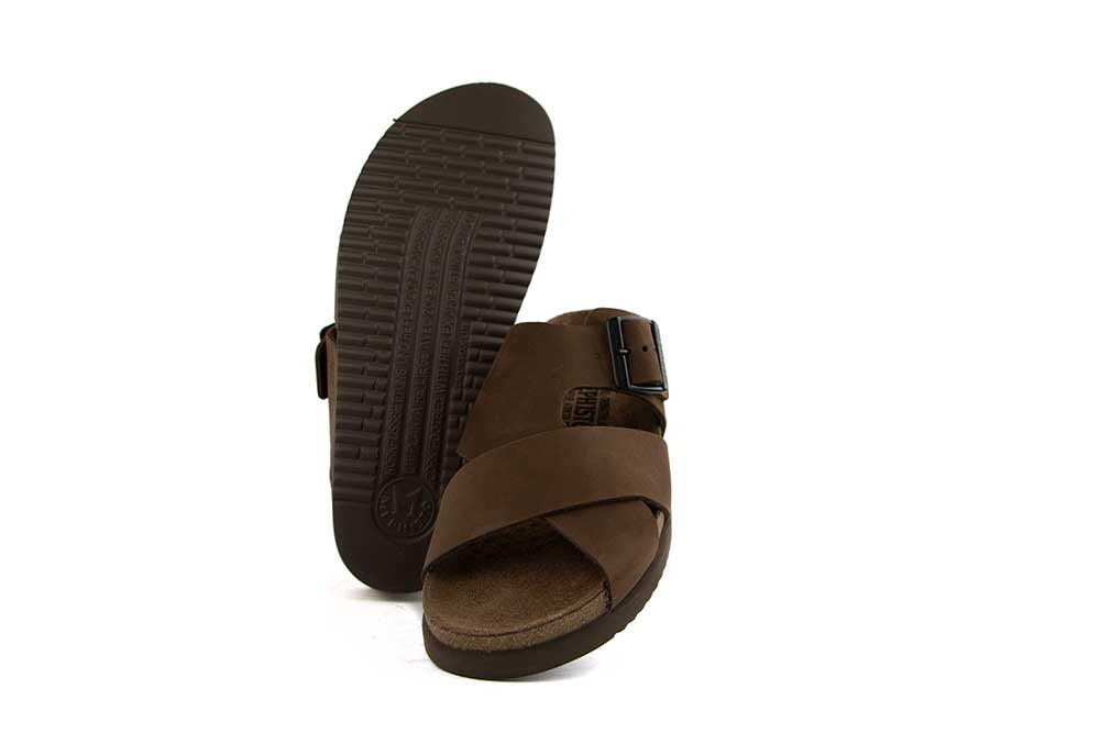 Mephisto Slipper Nordine Dark Brown Scratch