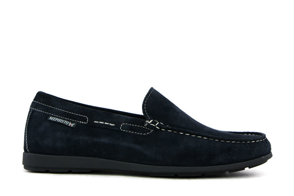 Mephisto Loafers Algoras Jeans Blauw