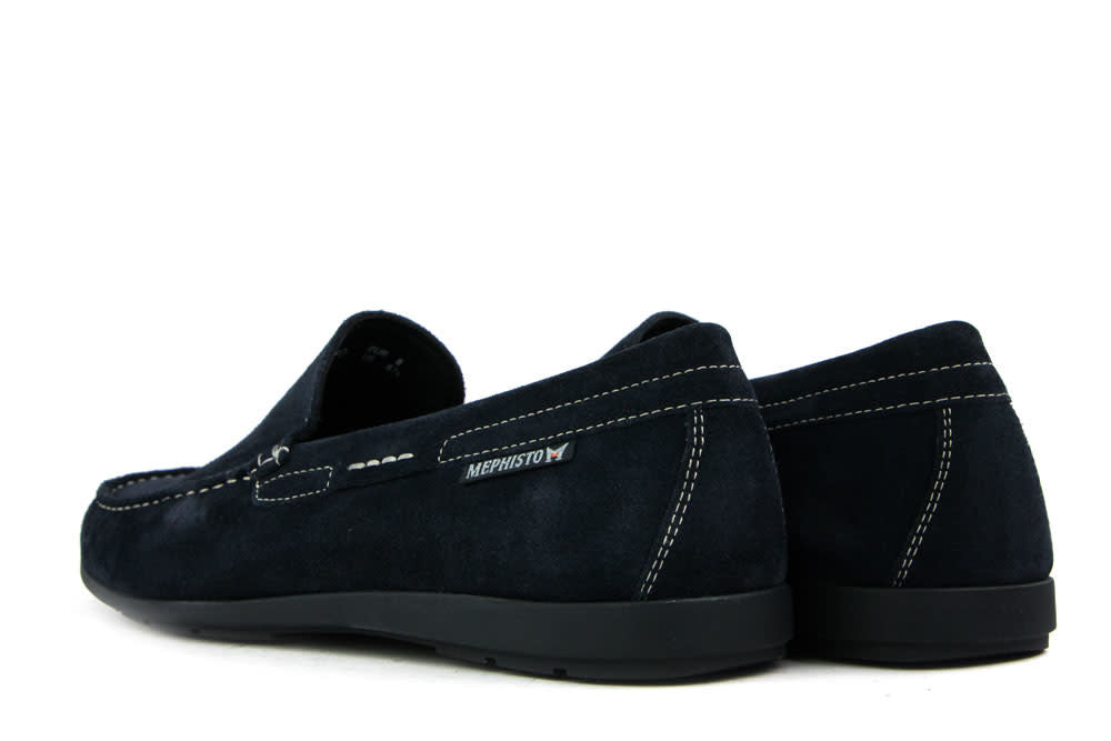 Mephisto Loafers Algoras Jeans Blauw