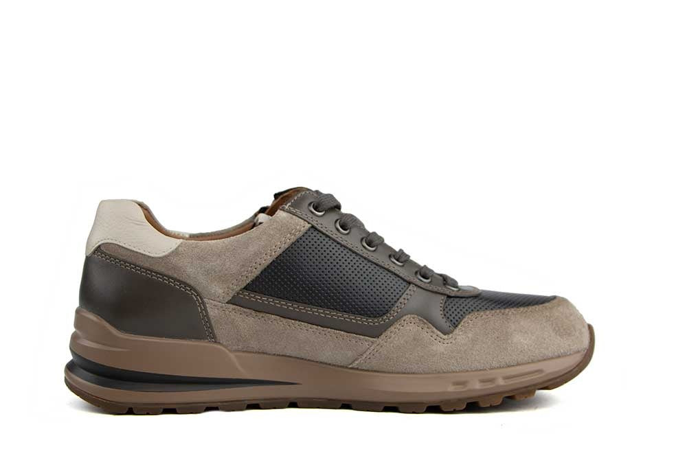 Mephisto Sneaker Bradley Warm Grey Combi