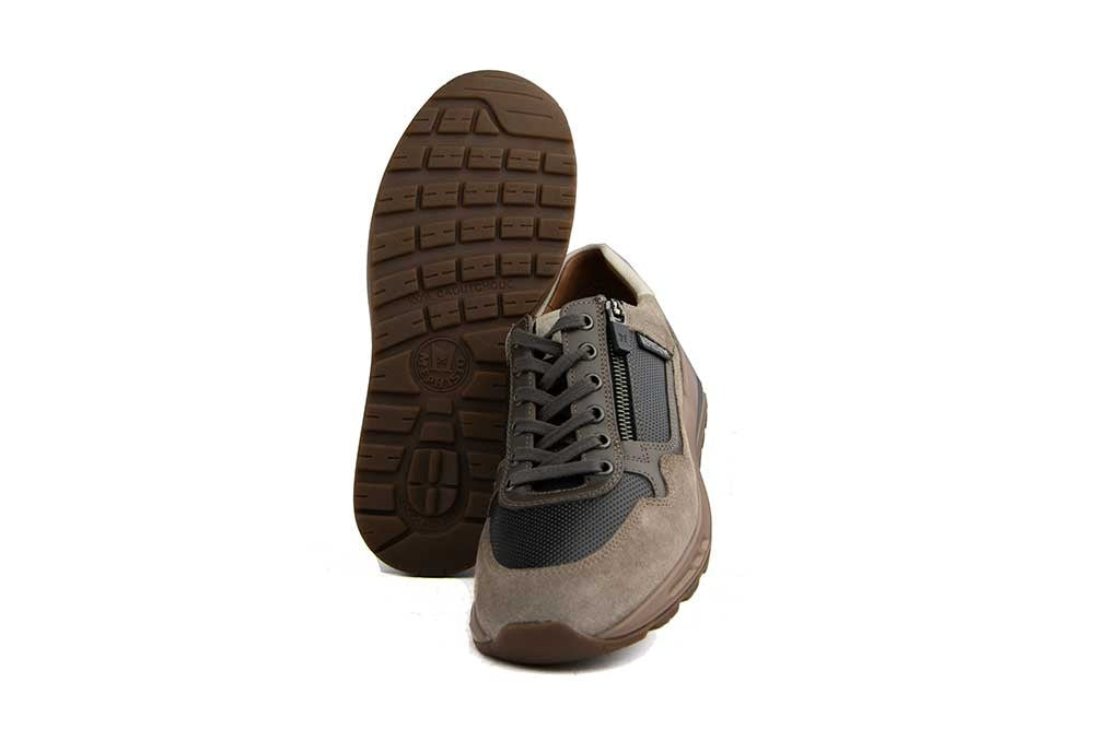 Mephisto Sneaker Bradley Warm Grey Combi