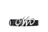Nik & Nik Buckle Belt Black