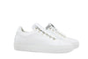 Nubikk Jagger Classic White Leather Silver