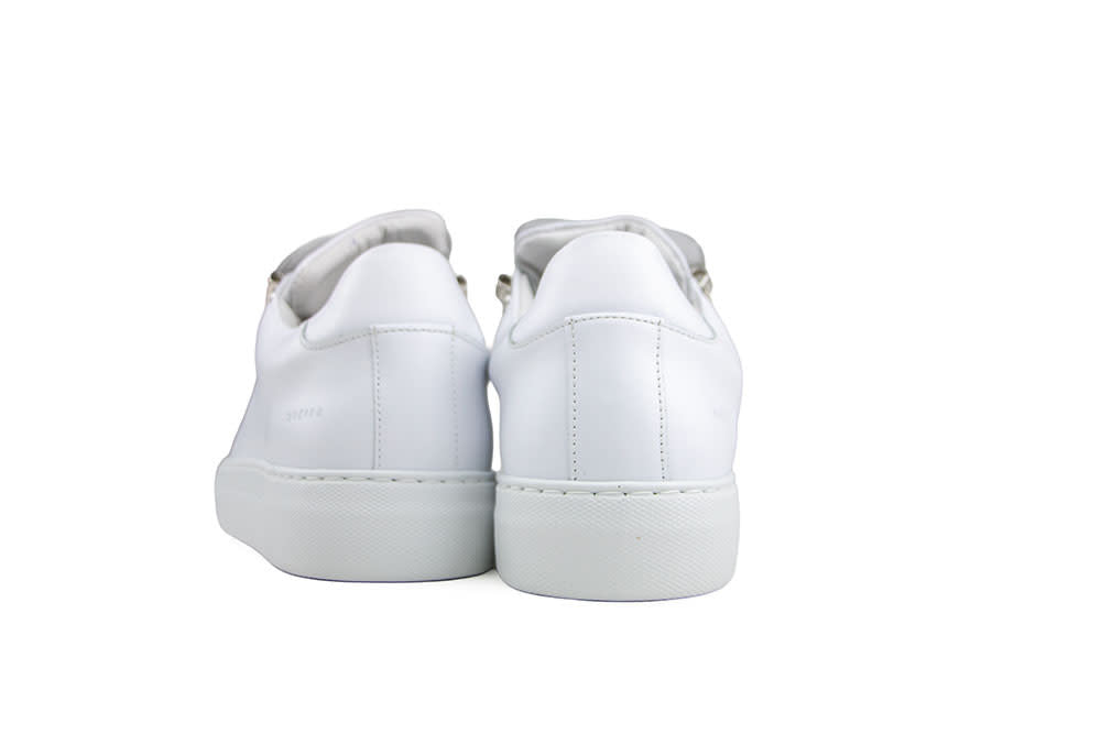 Nubikk Jagger Classic White Leather Silver