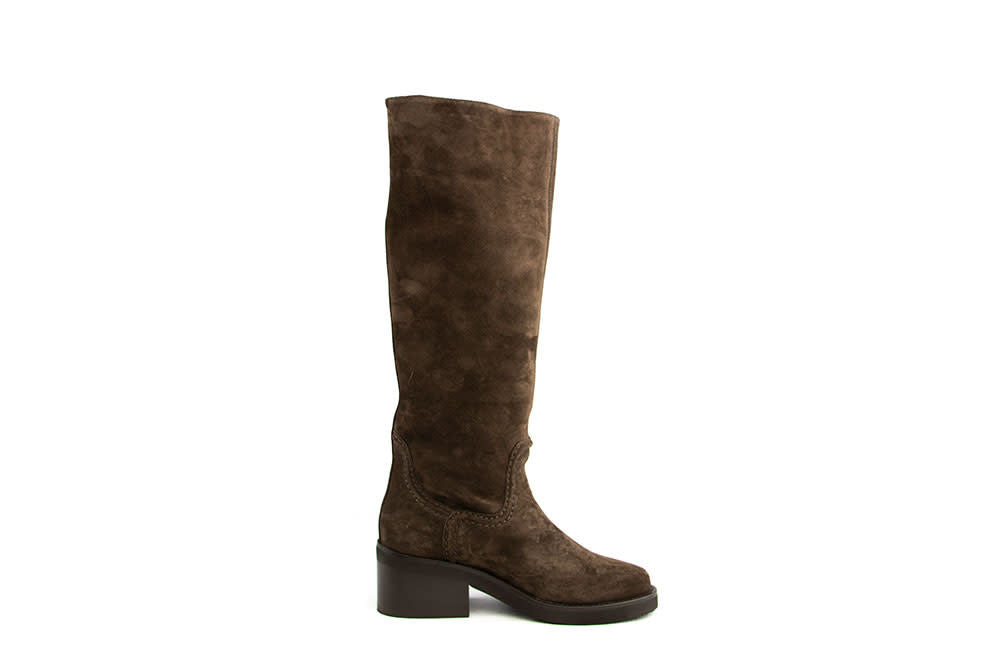 Nubikk Cassy Boot Dark Brown Suede