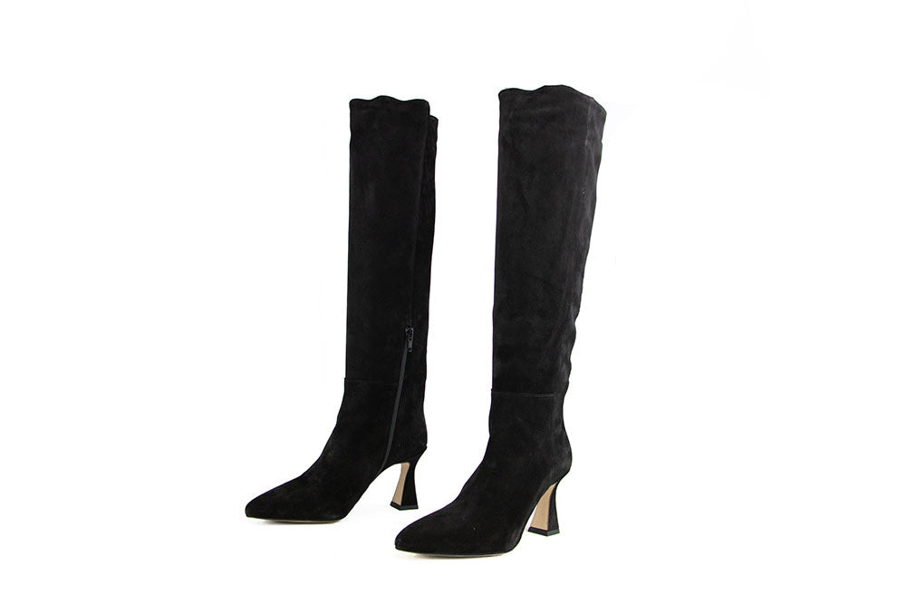 Nubikk Laarzen Ace Belle Black Suede