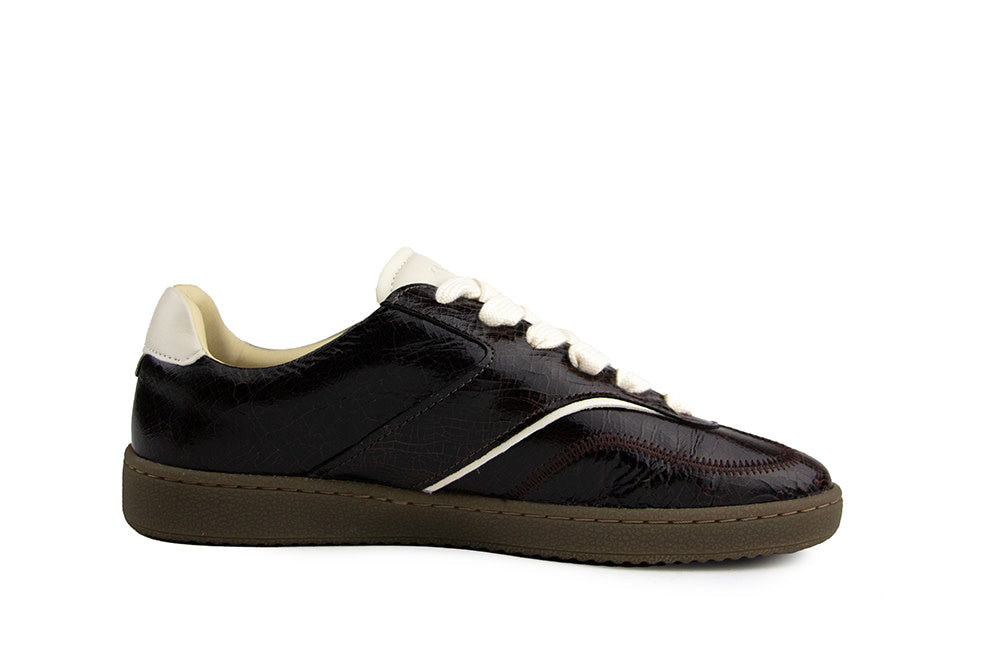Nubikk Ray Owen Studs Dark Brown Craquele