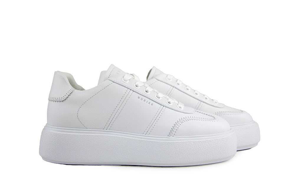 Nubikk Elise Wing II White Leather