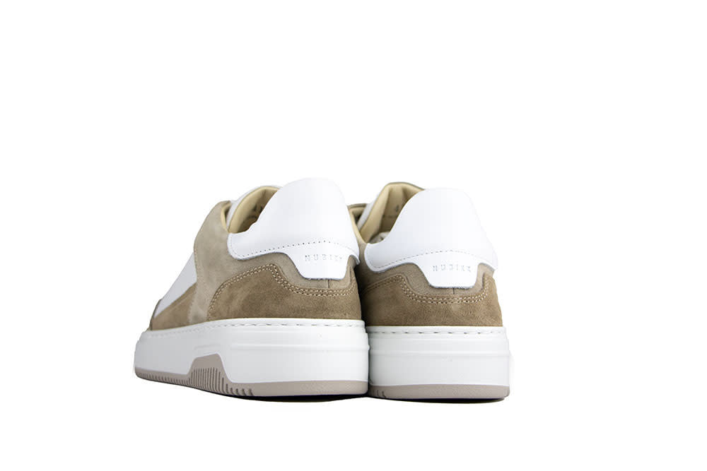 Nubikk Basket Court White Leather Mist