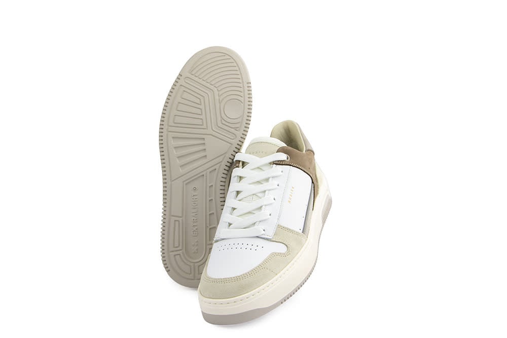 Nubikk Basket Court White Combi Taupe