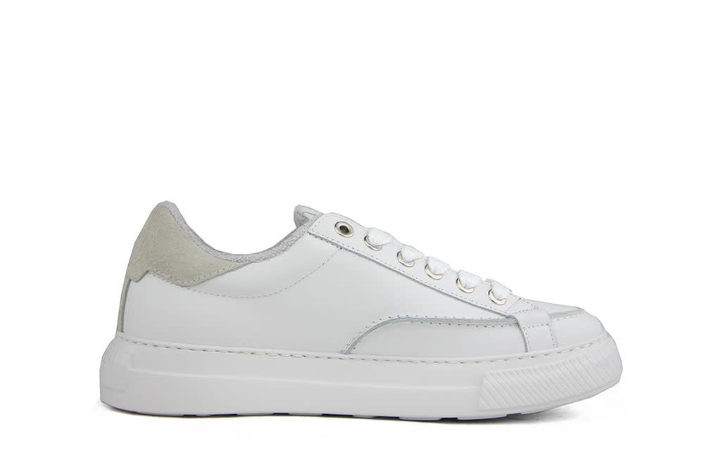 Nubikk Caldera Tora White Leather