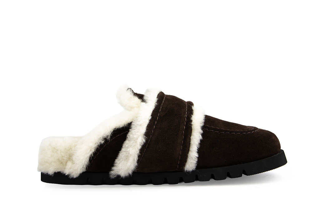 Nubikk Teddy Furry II Dark BrownSuede
