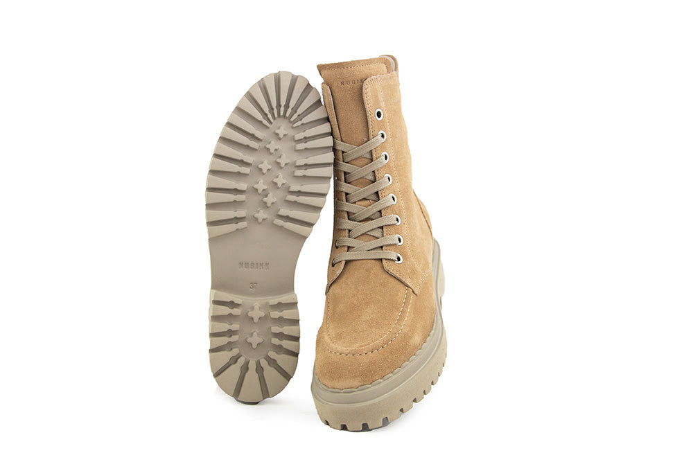 Nubikk Fae Bobbi Fur Oak Suède