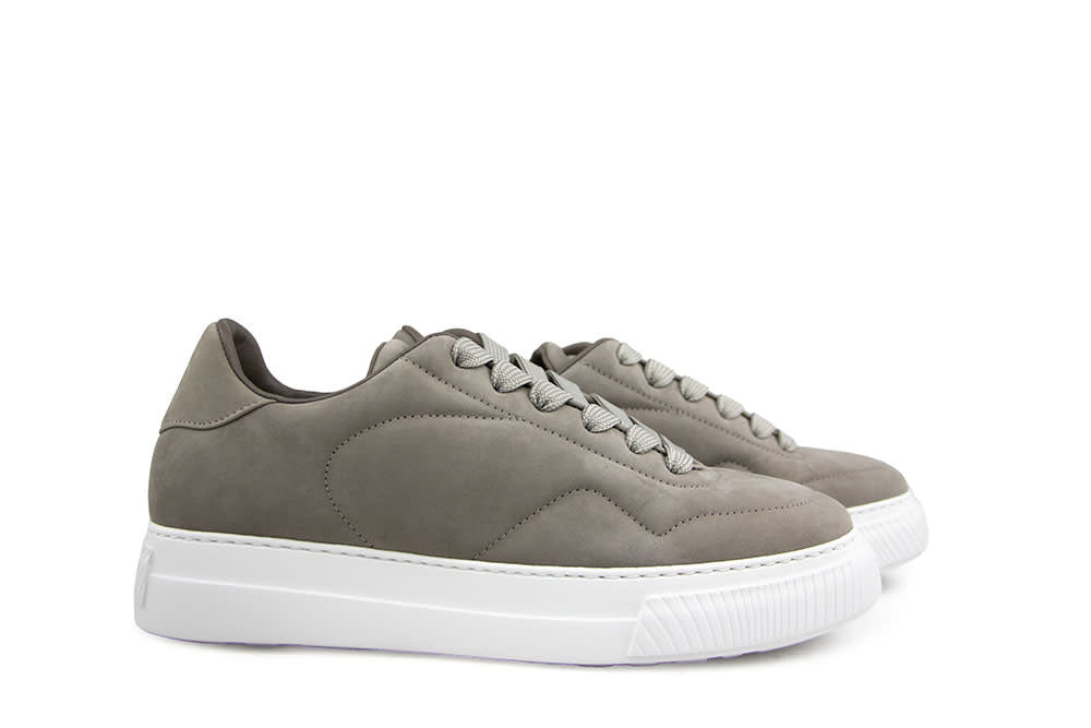 Nubikk Caldera Rush Light Grey Nubuck
