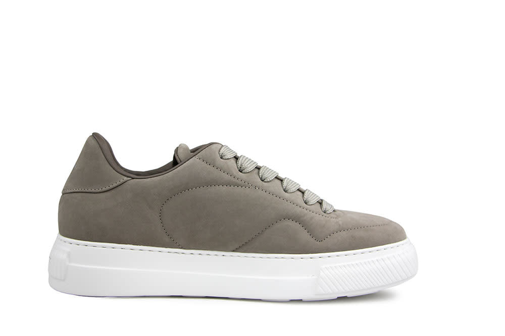 Nubikk Caldera Rush Light Grey Nubuck