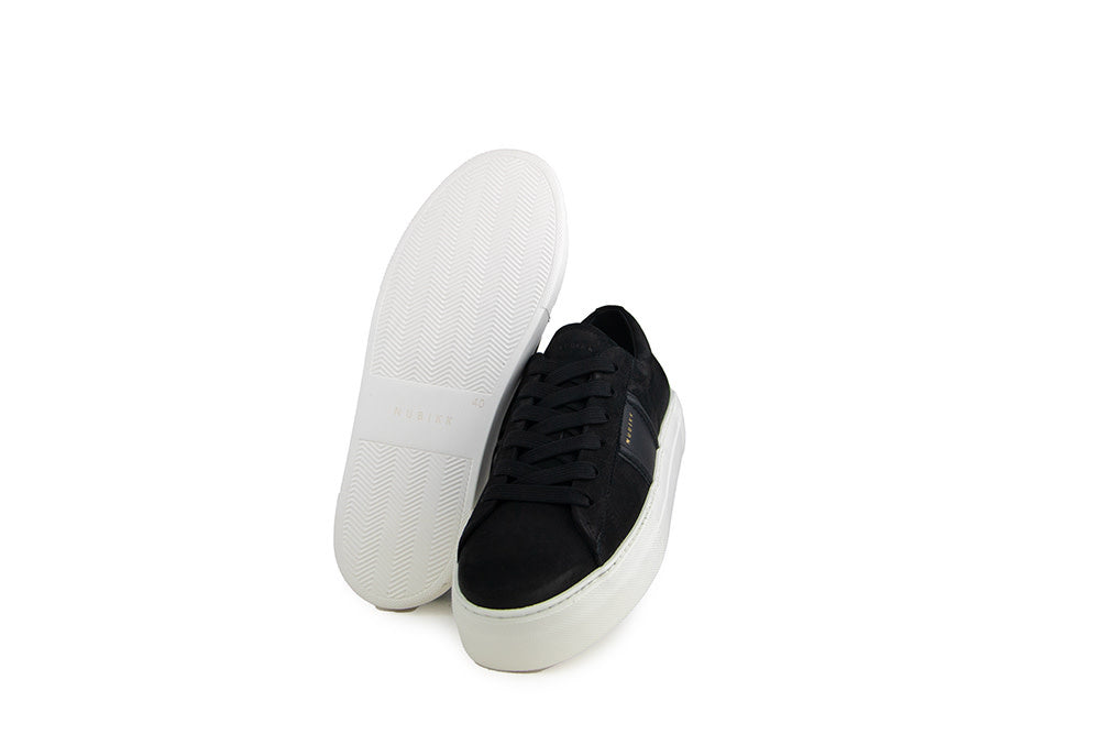 Nubikk Jagger Morris Lane Black Nubuck
