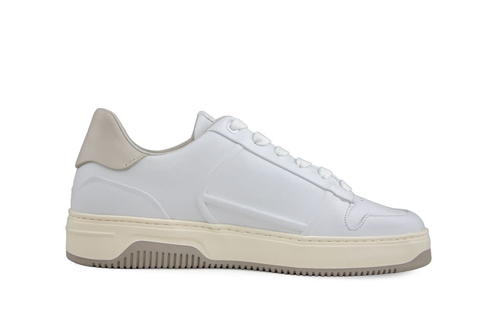 Nubikk Basket Cole White Leather Beige