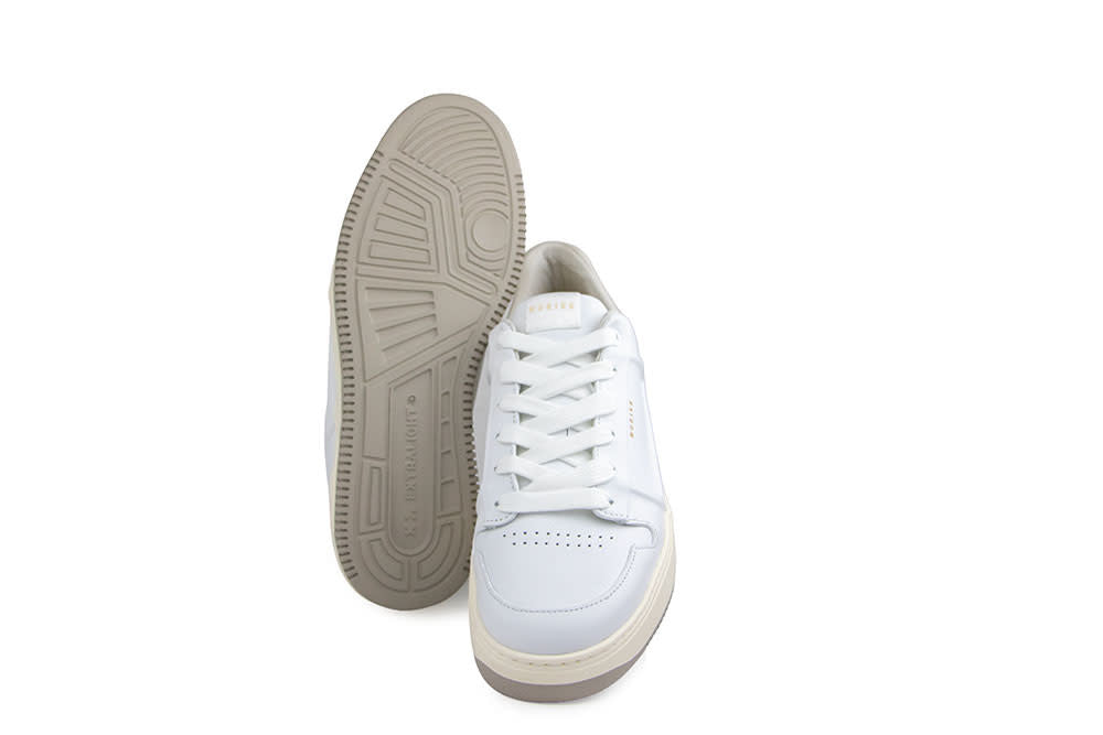Nubikk Basket Cole White Leather Beige