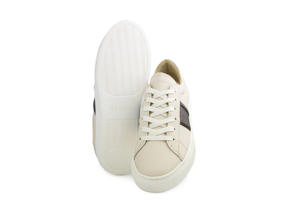 Nubikk Jolien Morris Beige Leather Dark Brown