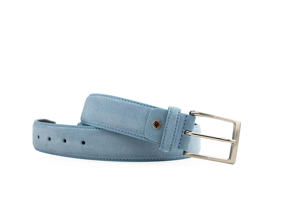 Officine Napoli Riem Light Blue Camoscio